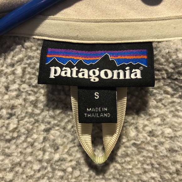 Beige Patagonia Zip-up Fleece - Picture 2 of 4
